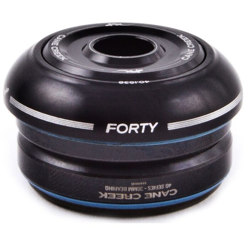 CANE CREEK 1'' 40 HEADSET, IS38/25.4 | IS38/26, SHORT, BLACK